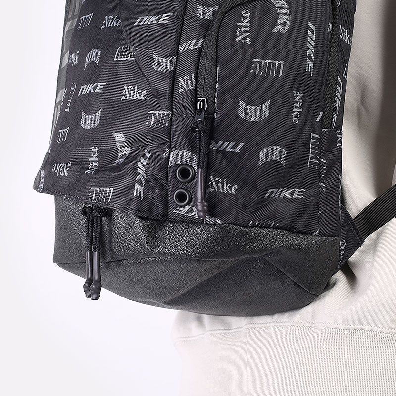  черный рюкзак Nike Hoops Elite Printed Basketball Backpack 23L CU8347-011 - цена, описание, фото 6